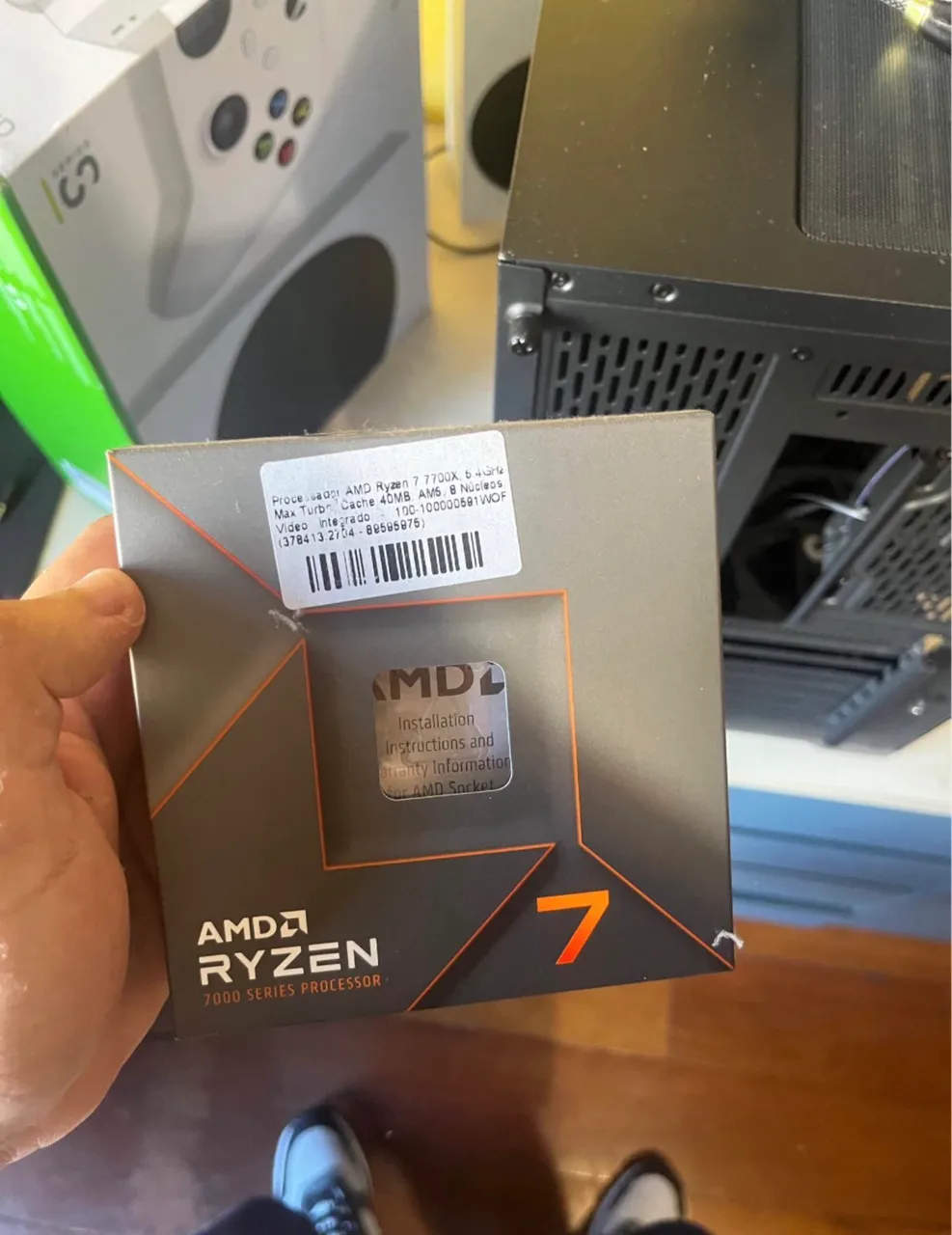 Ryzen 7 5800x + b450m steel legend - Peças de Hardware - Marechal