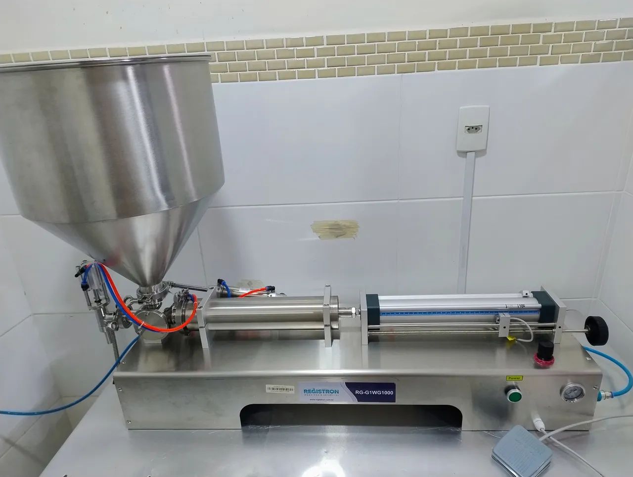 Envasadora pneumática Inox completa 