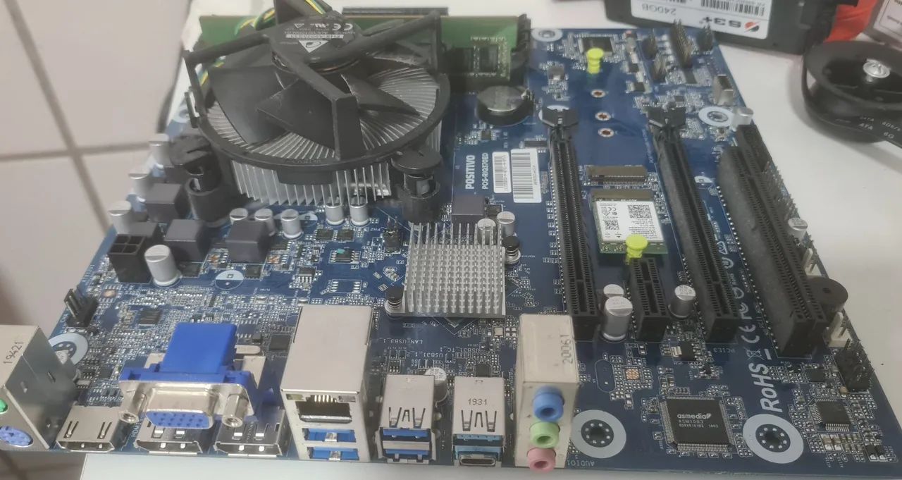 Vendo kit Core i5 9500 com 8Gb de Memória DDR4 e SSD de 256Gb