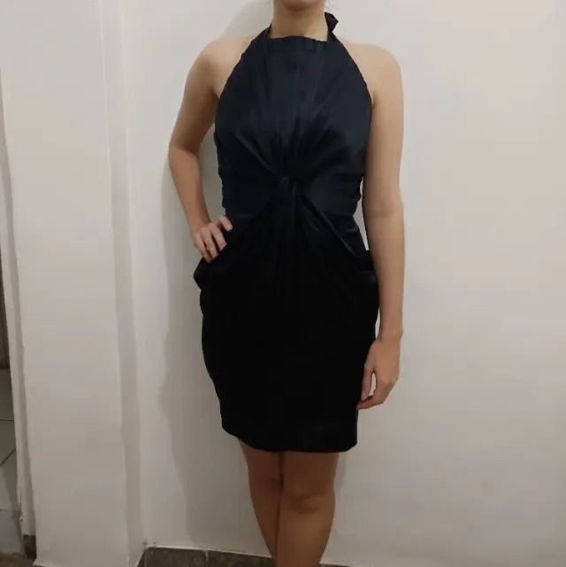 Vestido de seda Animale
