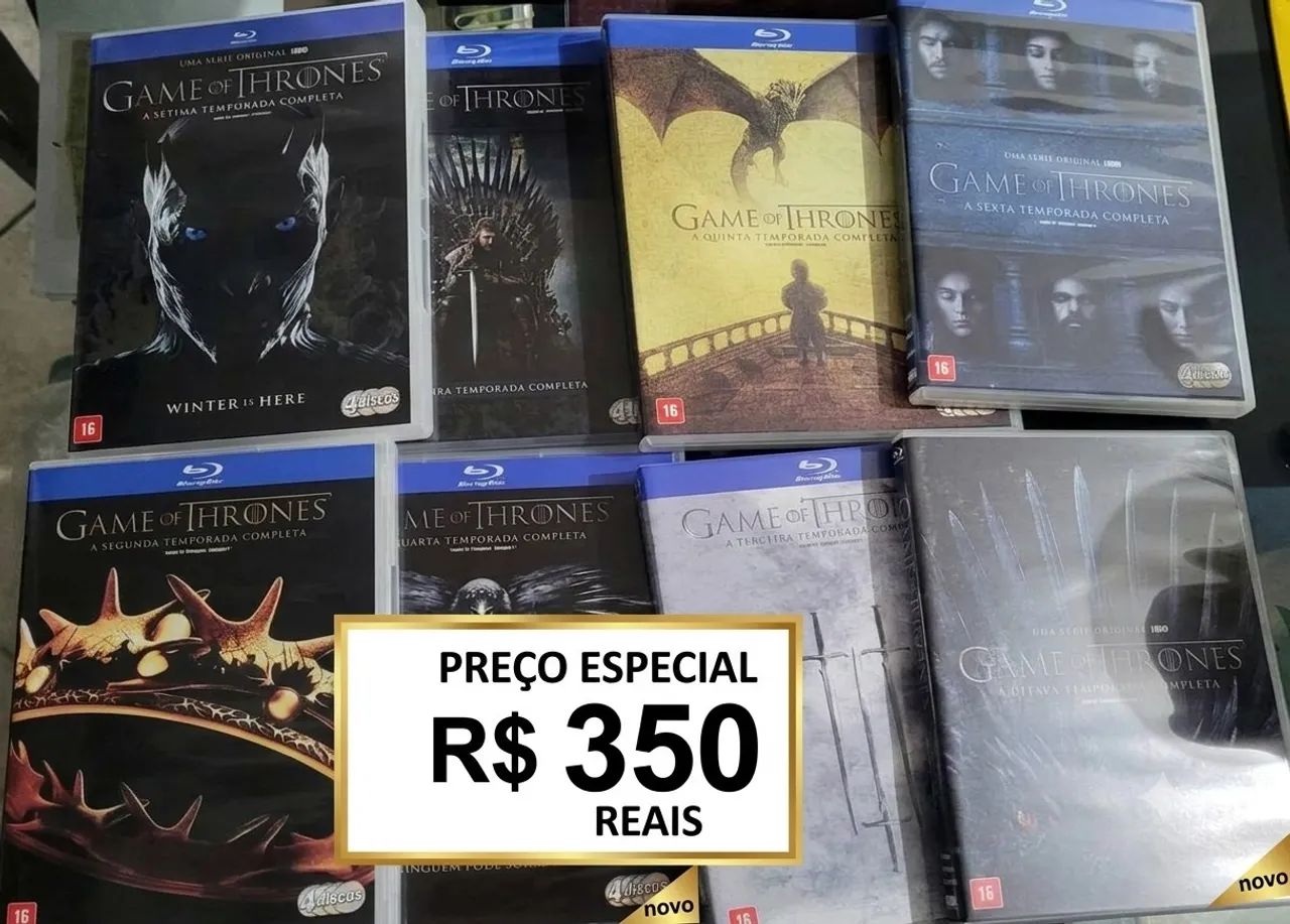 COLEÇÃO GAME OF THRONES EM DVD (LACRADA)  - Foto 2
