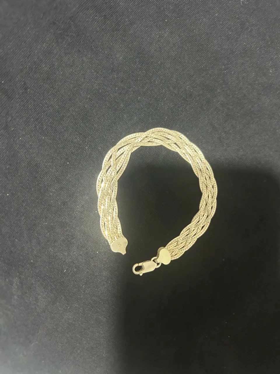 pulseira de prata - Foto 4