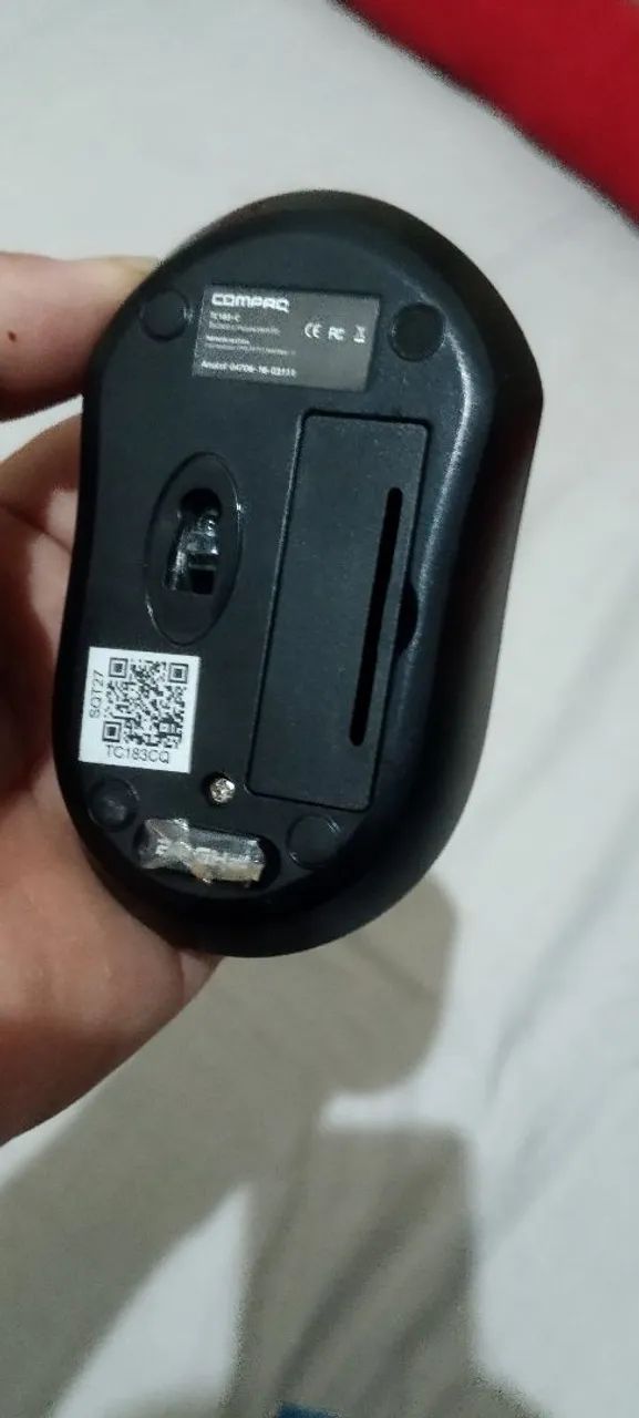 Mouse sem fio da marca Compaq original - Foto 3