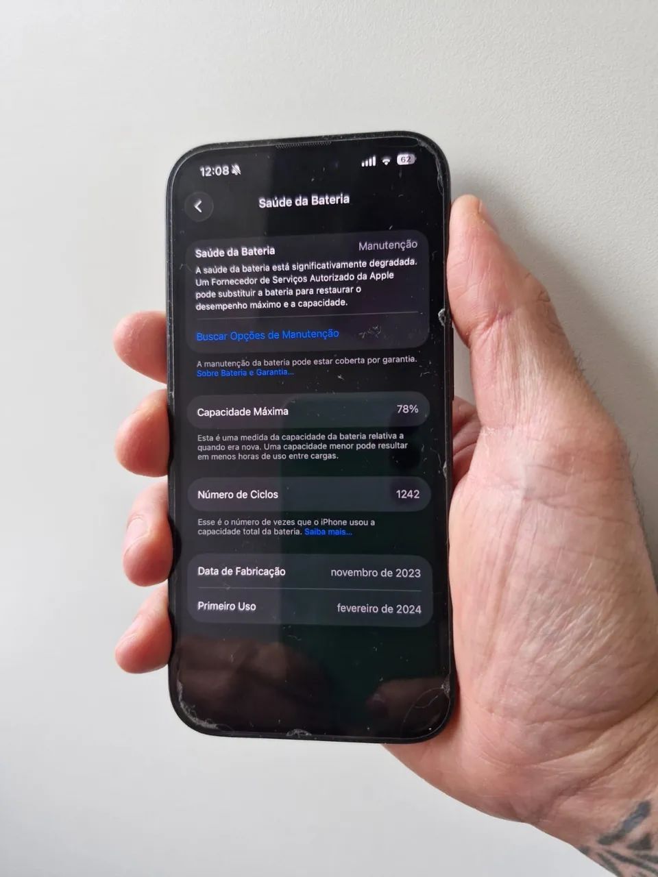 Apple iPhone 15 Pro - Usado com caixa - Foto 2