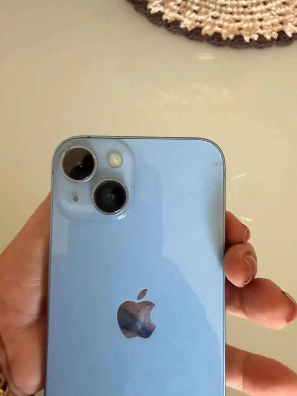 iPhone 14 128GB Azul - com caixa,bateria 80% - Foto 4