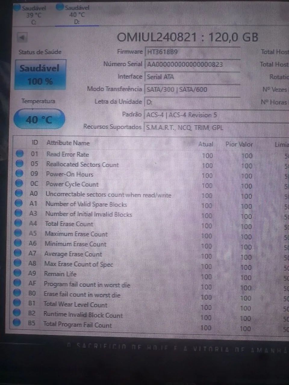 SSD 120 GB  - Foto 3