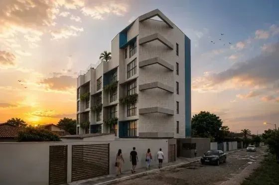 PRAIA DE MARAGOGI - Flat 24 m² com 1 quarto beira mar com lazer completo