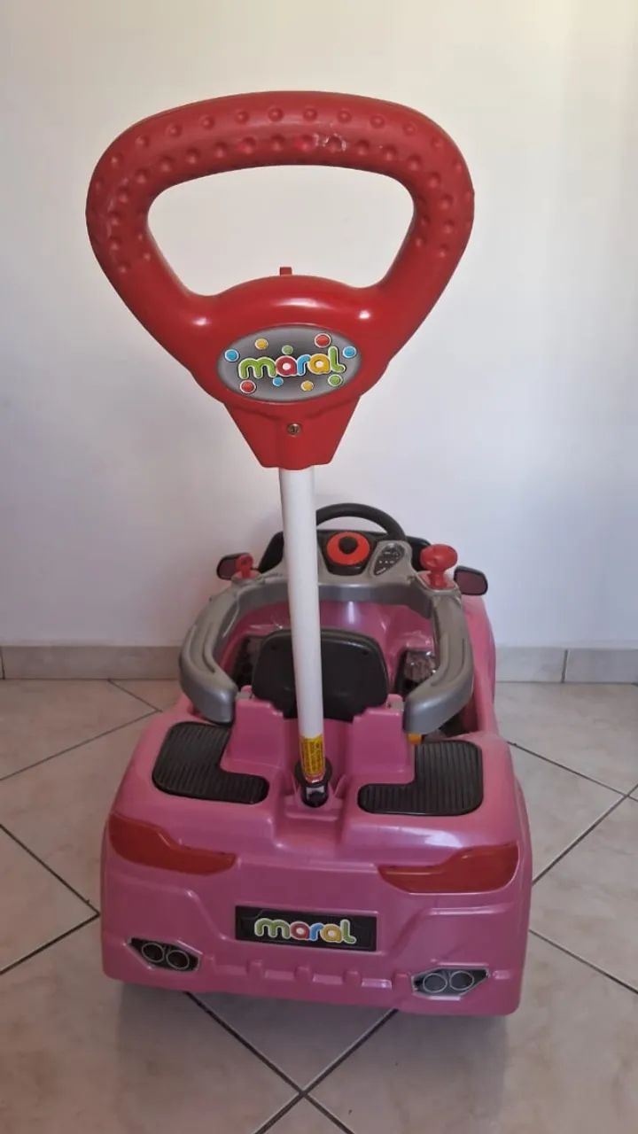 Carrinho de passeio feminino rosa - Foto 3