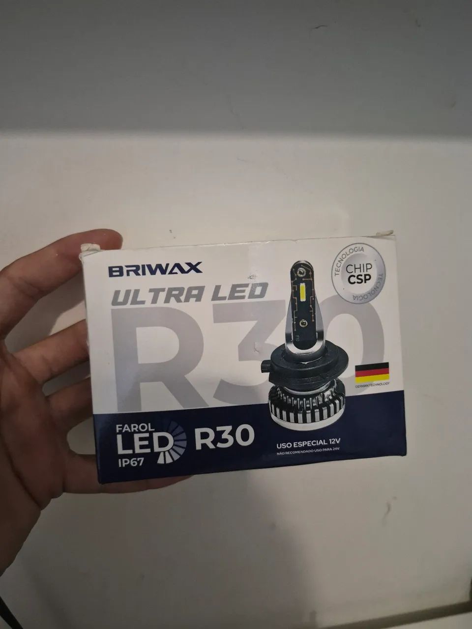 Farol de led para carro modelo h7