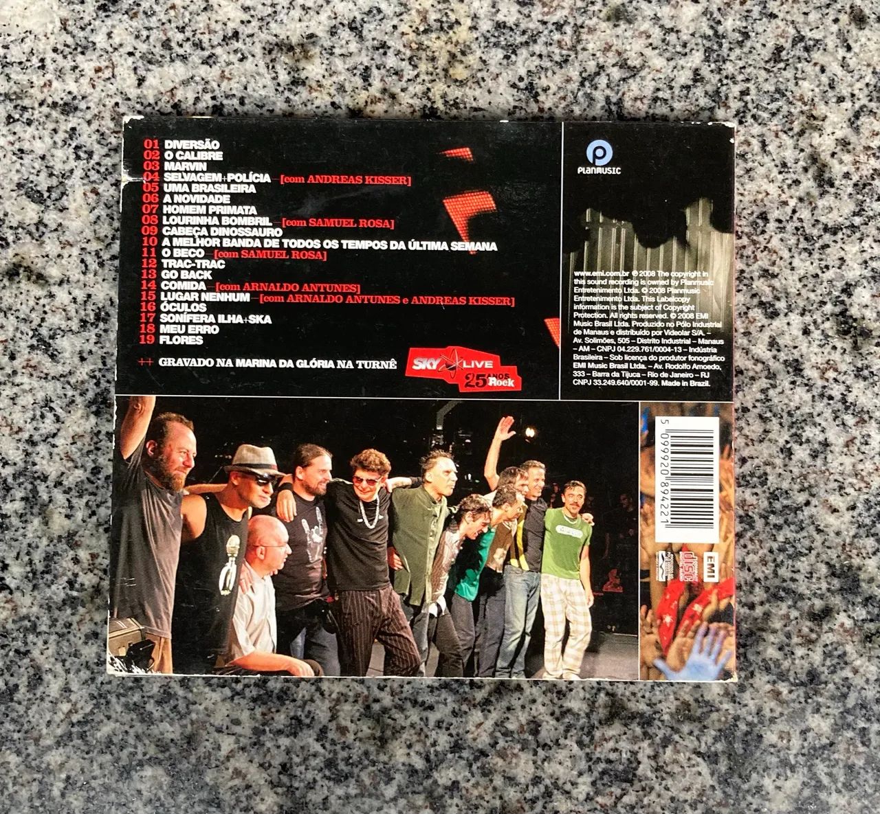 CD Paralamas e Titãs - Juntos e Ao Vivo (Original) - Foto 4