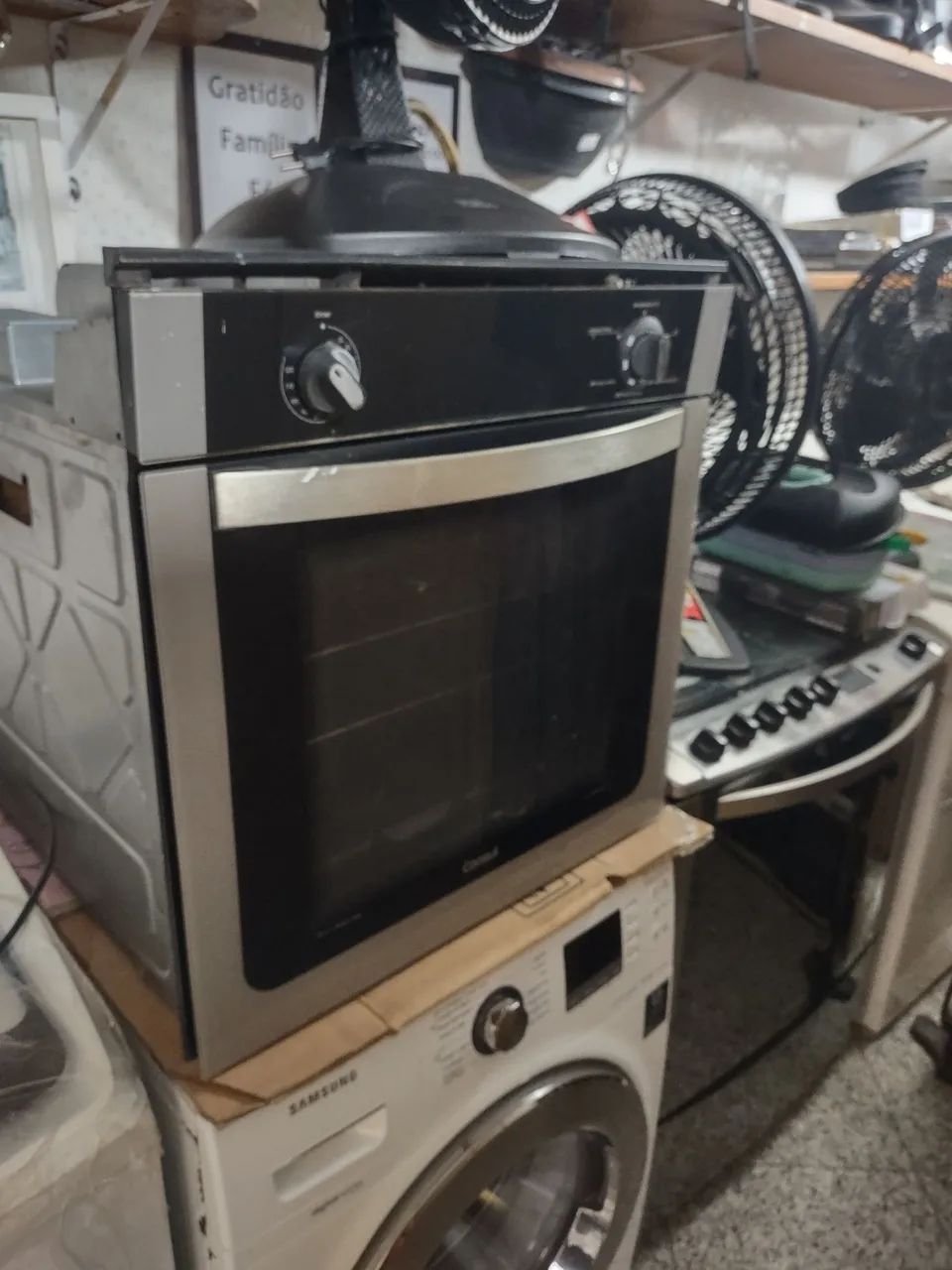 Forno elétrico e a gás funcionando perfeitamente  - Foto 2