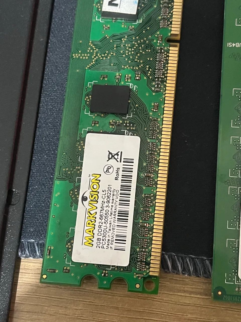 CONJUNTO DE 5 MEMÓRIA RAM DR3 + DDR2  - Foto 4