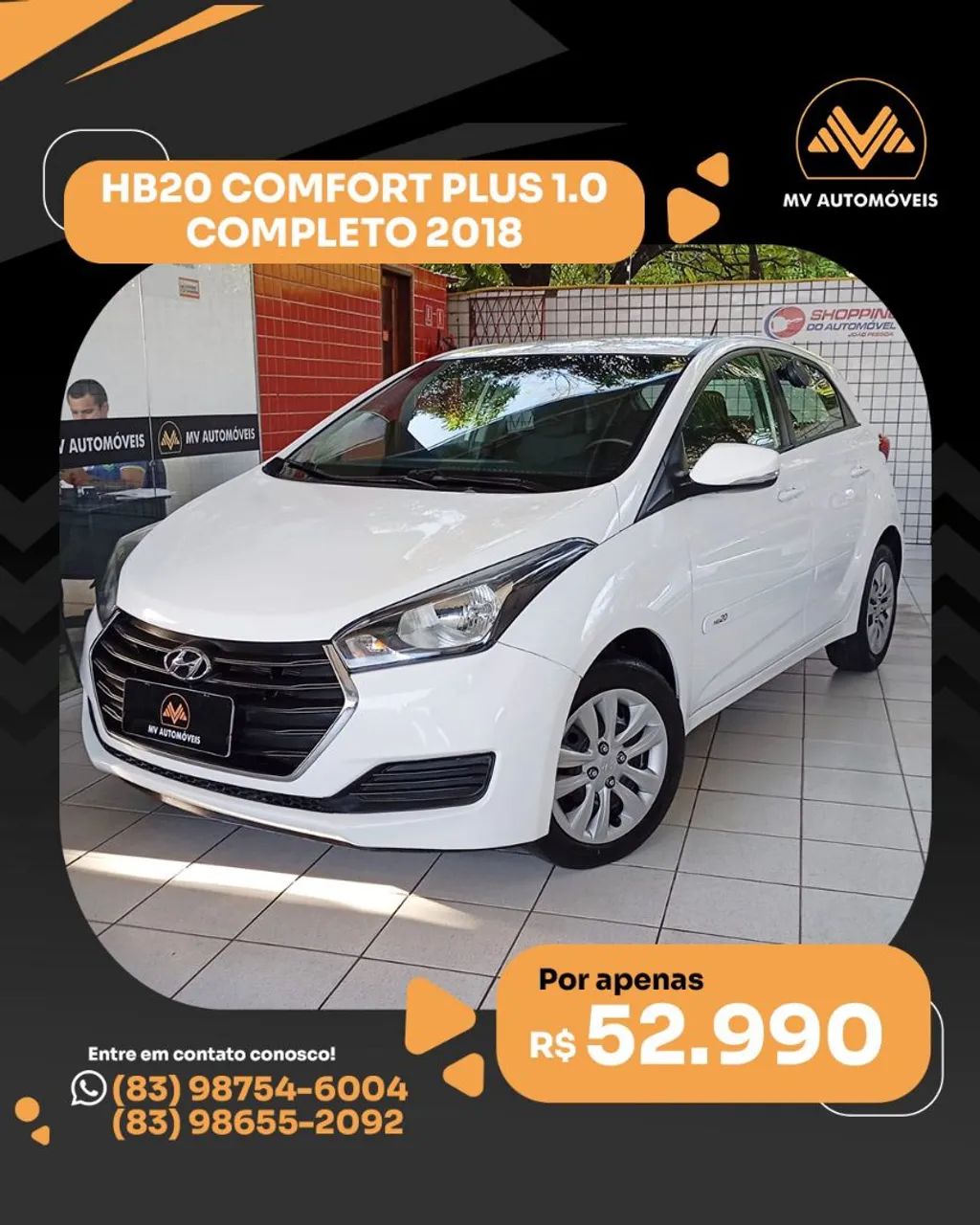 Hyundai Hb20 HB20 Comf./C.Plus/C.Style 1.0 Flex 12V 2018