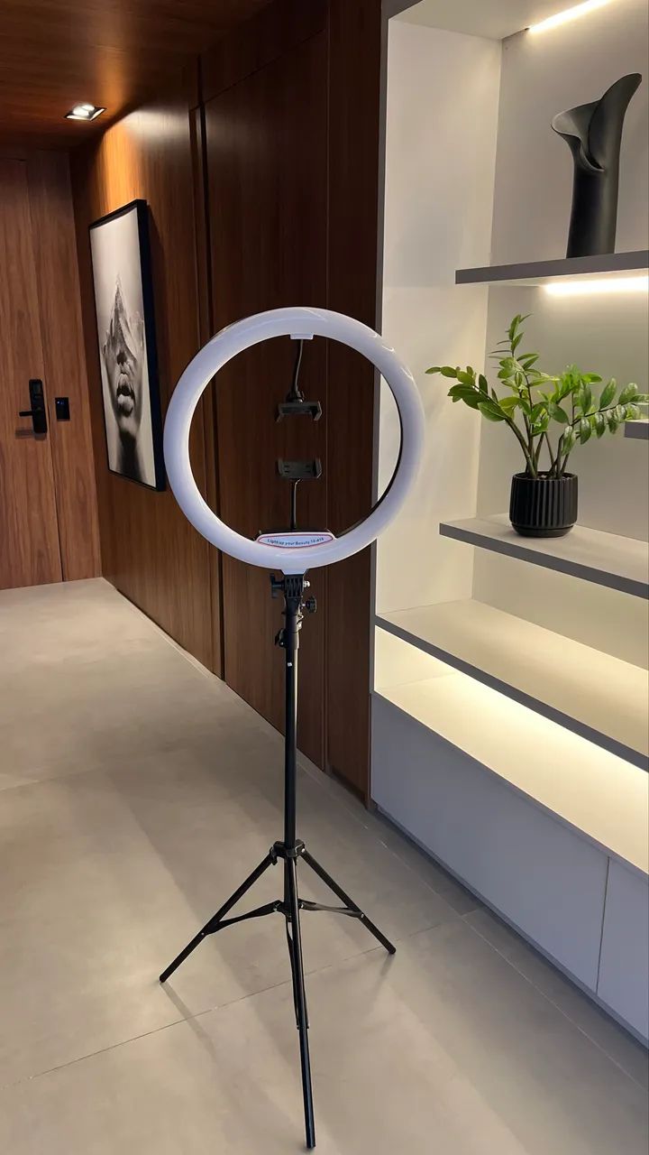 Ringlight + Tripé + Controle - Foto 5