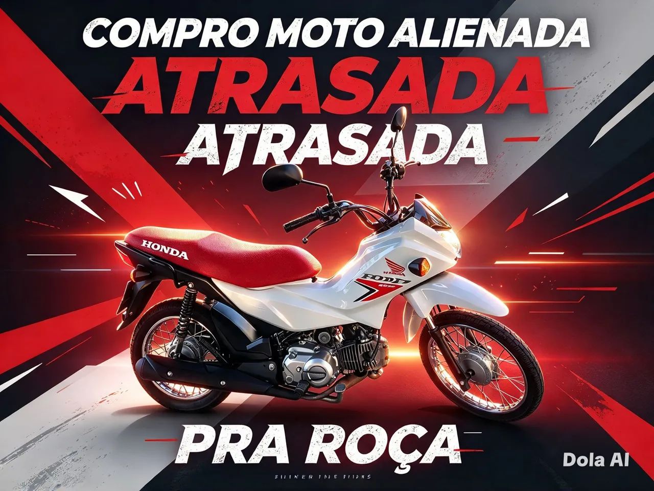 Moto com parcelas atrasada