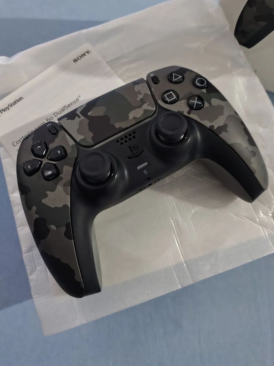 Controle dualsense PS5 camuflado  - Foto 5