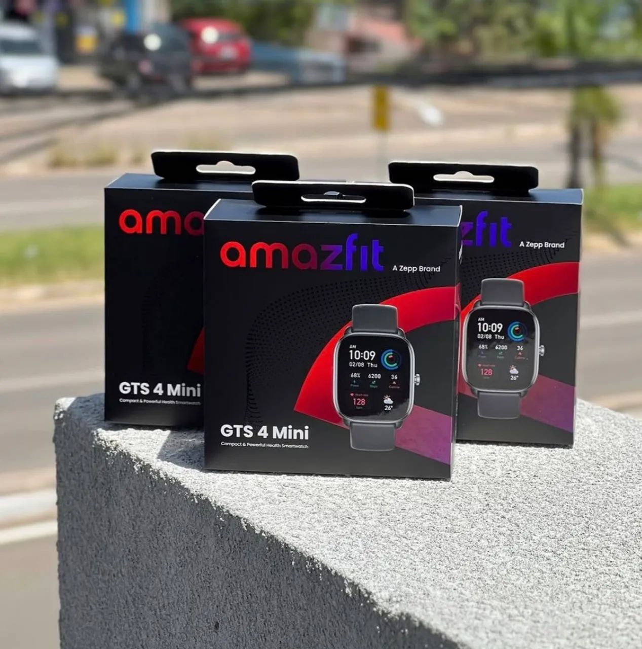 Amazfit GTS 4 Mini (preto)