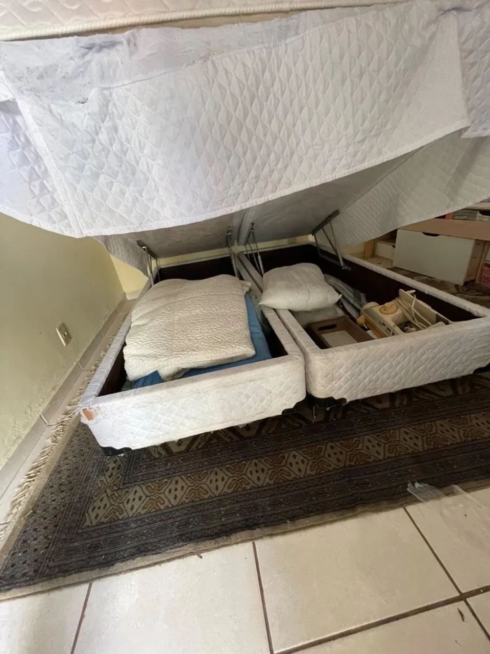 Cama Box Baú Queen + Colchão - Foto 3