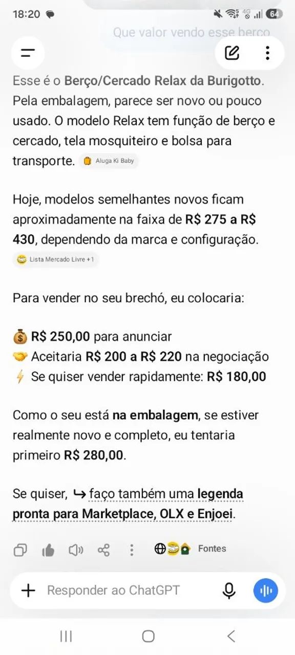 Berço Embalado sem uso - Foto 3