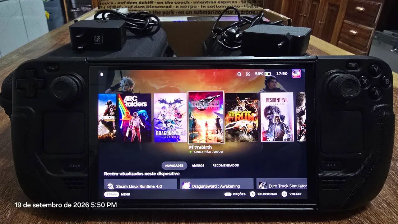 Steam Deck OLED Único Dono - Foto 2
