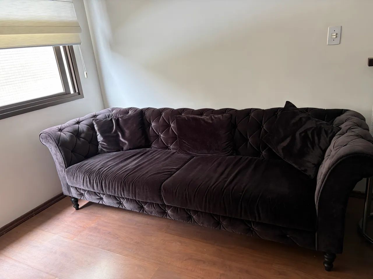 Sofá Chesterfield Veludo  - Foto 3