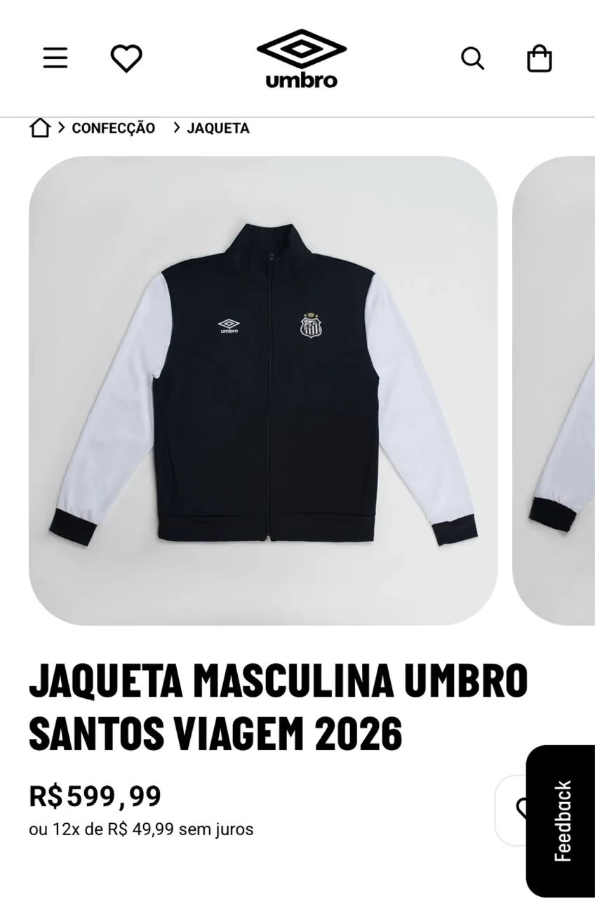 Jaqueta Santos FC  - Foto 2