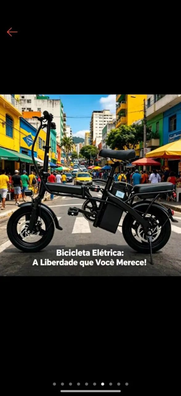 Bicicleta elétrica - Foto 3