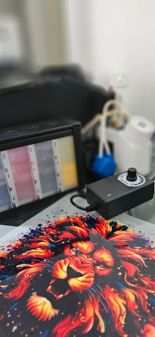 ? IMPRESSORA PARA DTF COM VÁCUO INTERNO E SISTEMA 100% AUTOMÁTICO - Foto 3