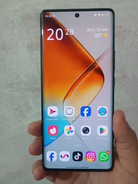 Infinix note 40 dourado