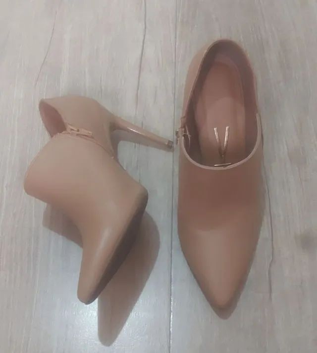 scarpin ankle boot vizzano nude | tam. 35 - Foto 5