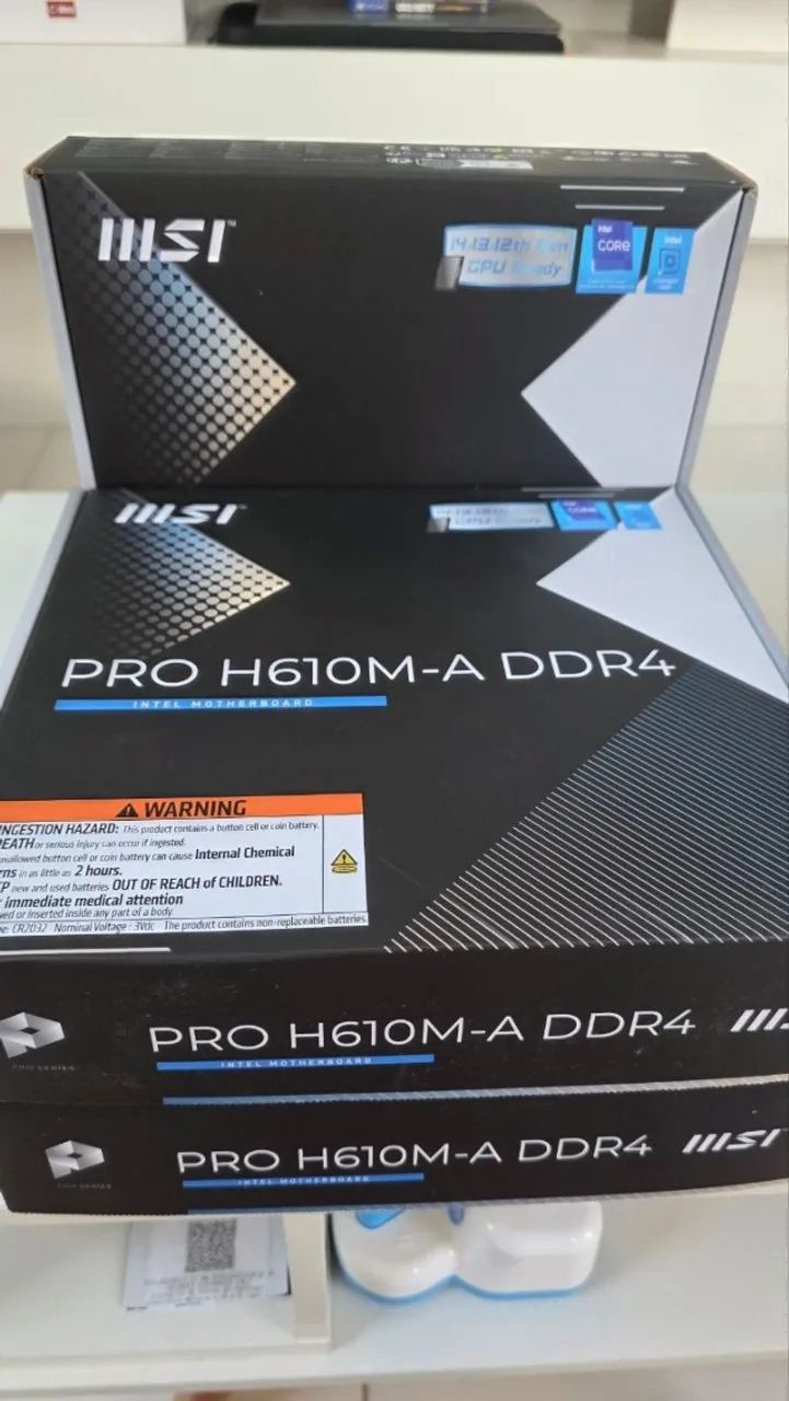 Placa Mãe H610 Msi Lga 1700 12ª 13ª 14ª Geração intel - Foto 2