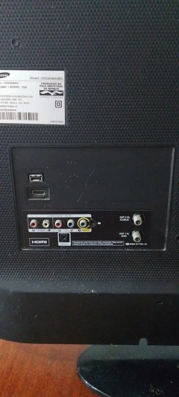 TV Samsung LED 32 (peças) - Foto 3