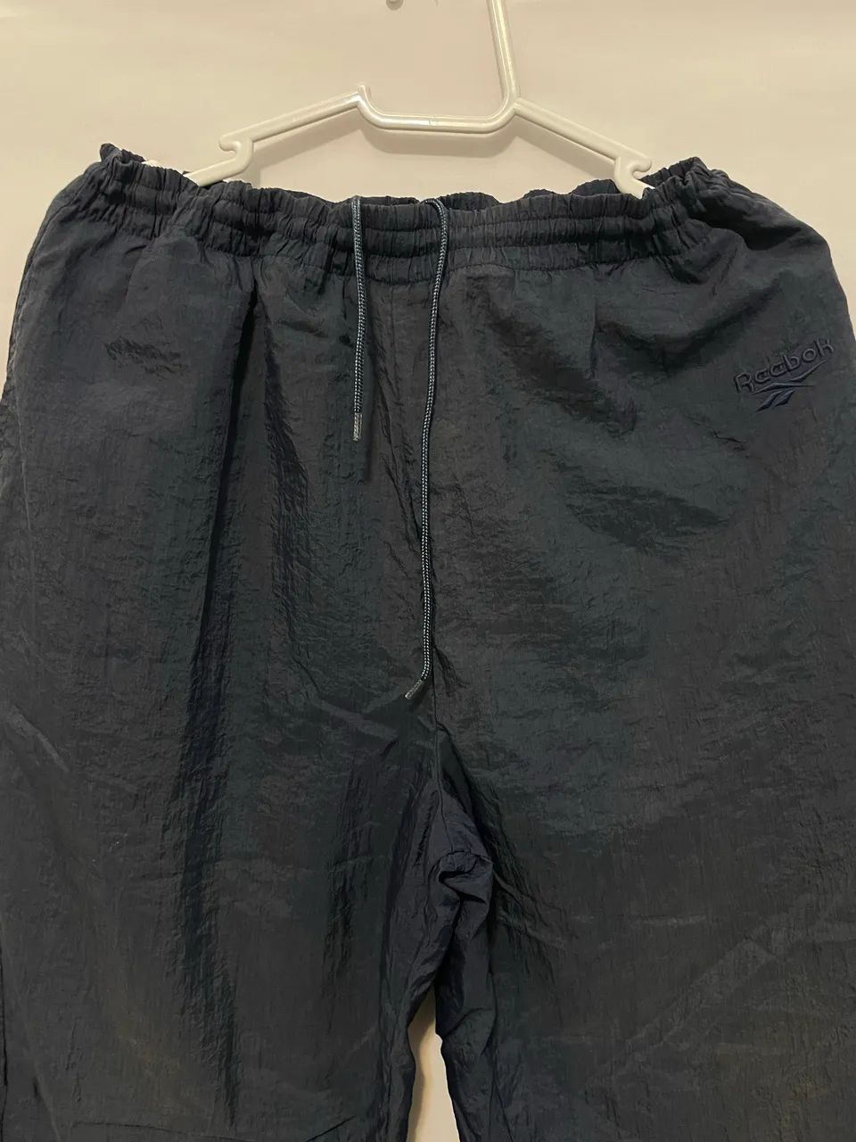 Calça Reebok anos 90 vintage de náilon 