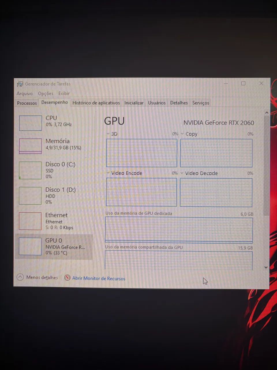 RTX 2060 6gb NOVA - Foto 3