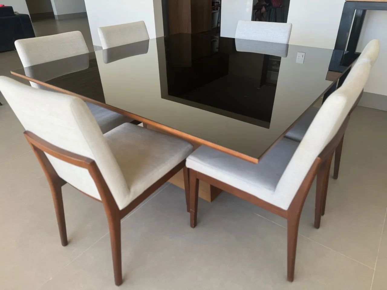 Mesa com Cadeiras Casa Barroco - Linda - Foto 2