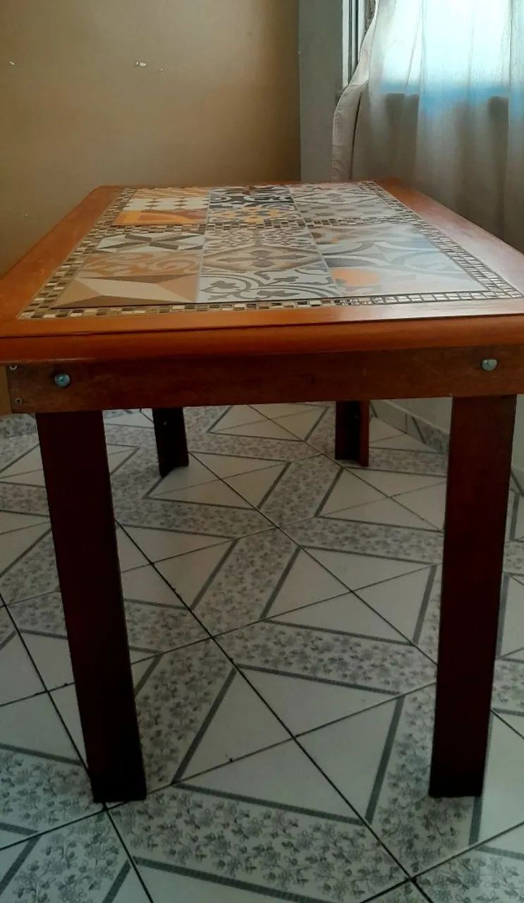 Mesa Artesanal maravilhosa.  - Foto 3