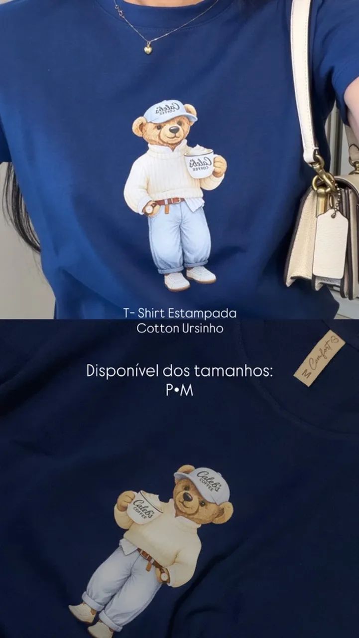 T-Shirt Ursinho (NOVA) 