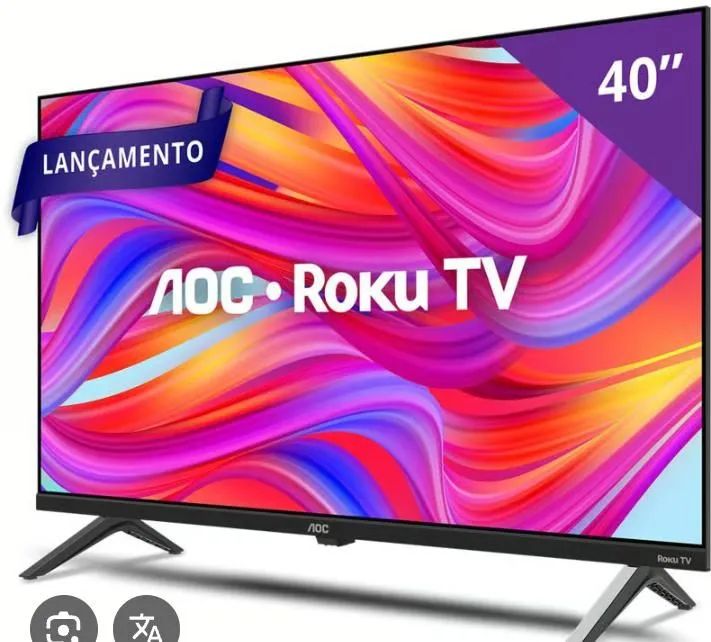 TV smart  AOC  Roku  40 " polegadas  - Foto 3