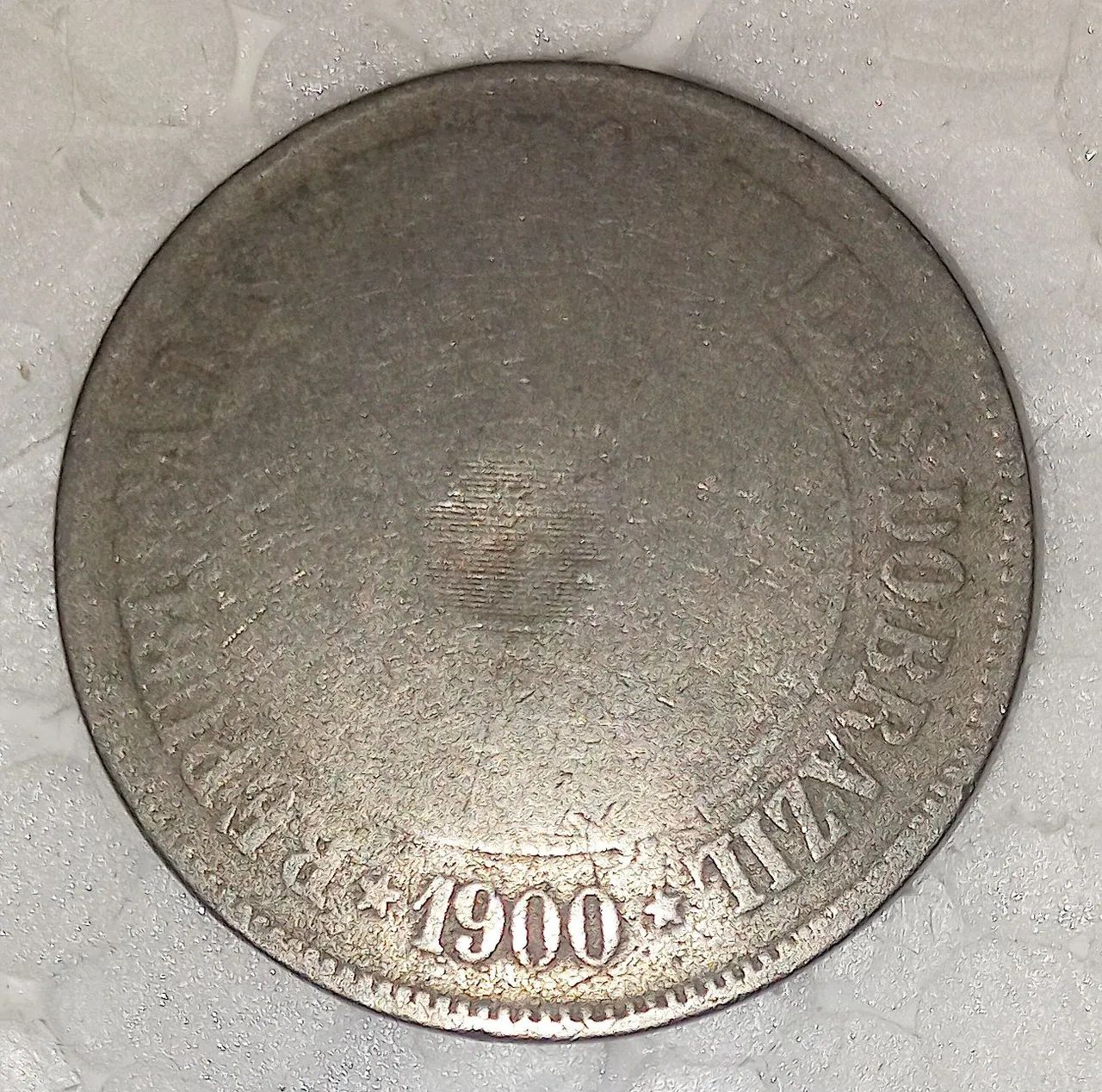 Moeda de 200 Réis (BC). Ano: 1900 (Data escassa) - Foto 2