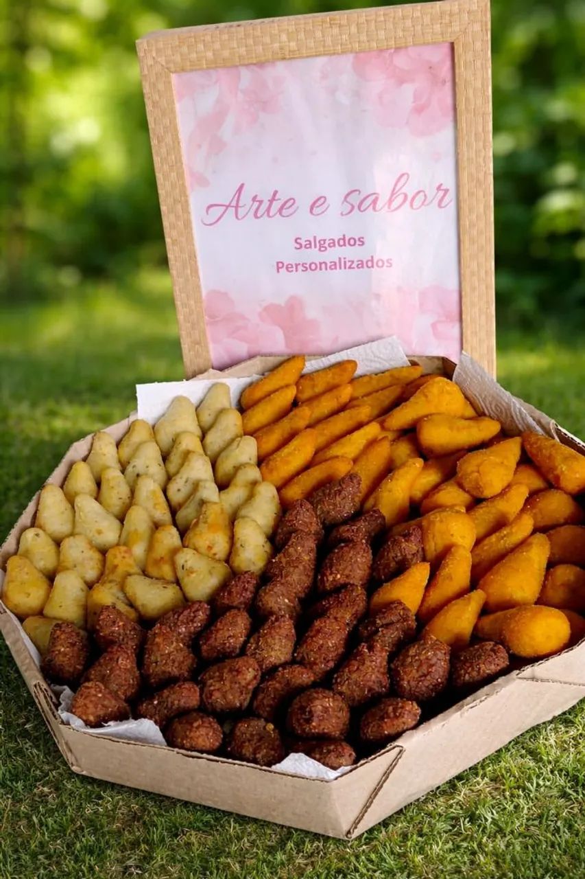 Salgados frito e assado  - Foto 4