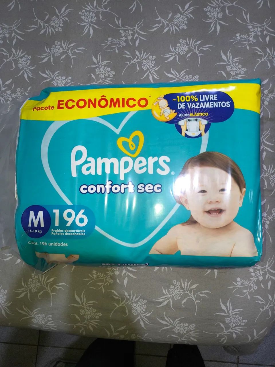 Pampers Comfort Sec M 196 unidades