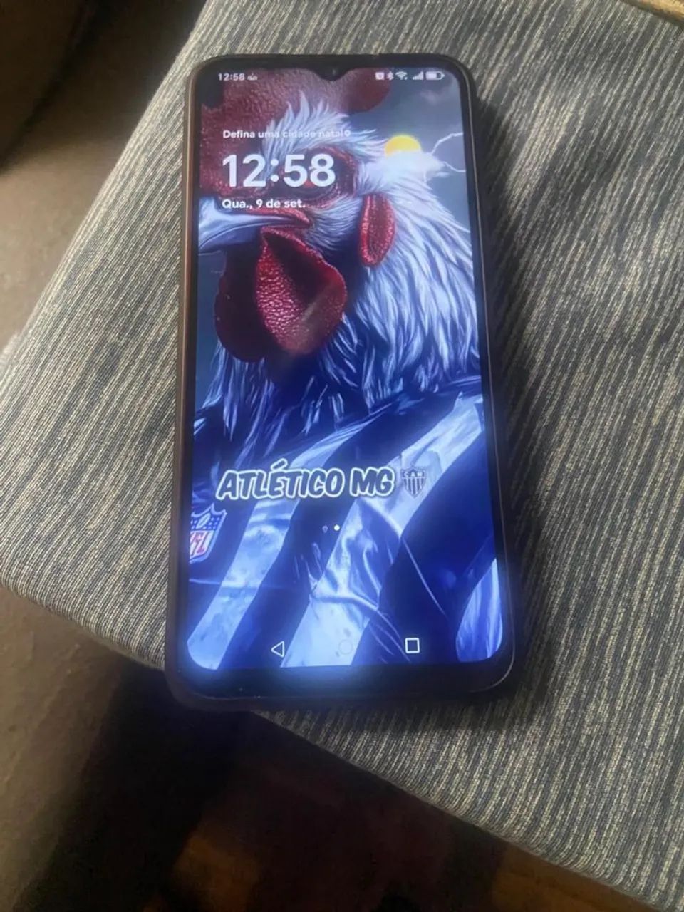 Celular da Honor X5b 128 gigas carregador horiginal chave caixa - Foto 2