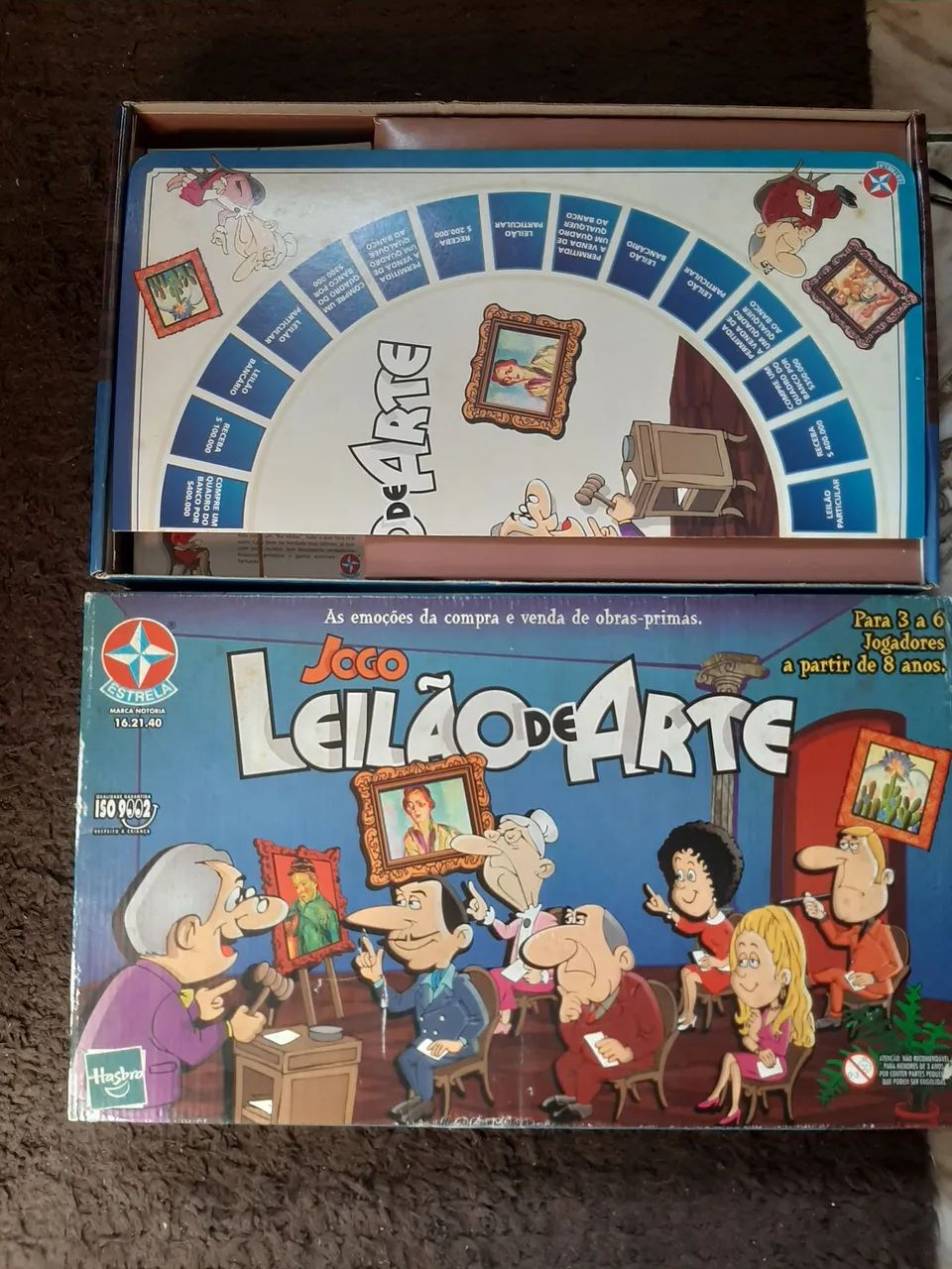 Jogo de tabuleiro leilão de arte estrela  - Foto 2
