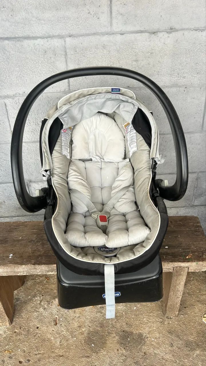 Kit Carrinho de bebê e bebêconforto CHICCO - Foto 4