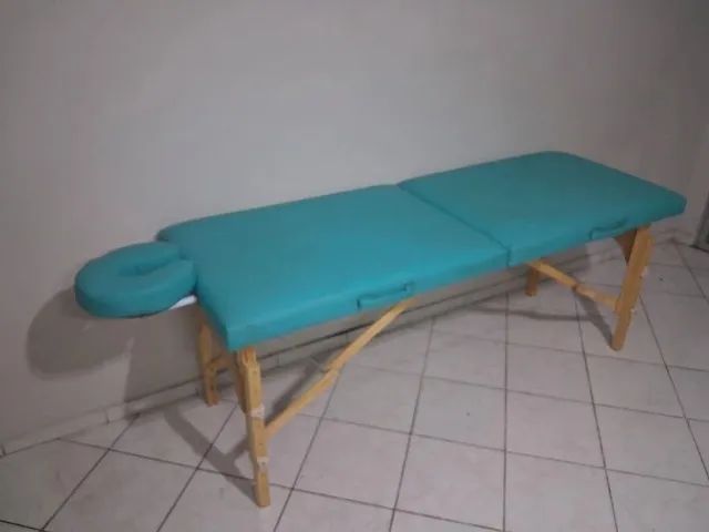 Mesa Dobrável Estofada Tipo Maleta - Foto 3