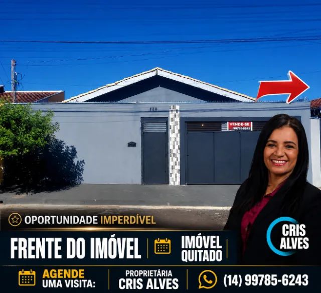 VENDO CASA EM LINS