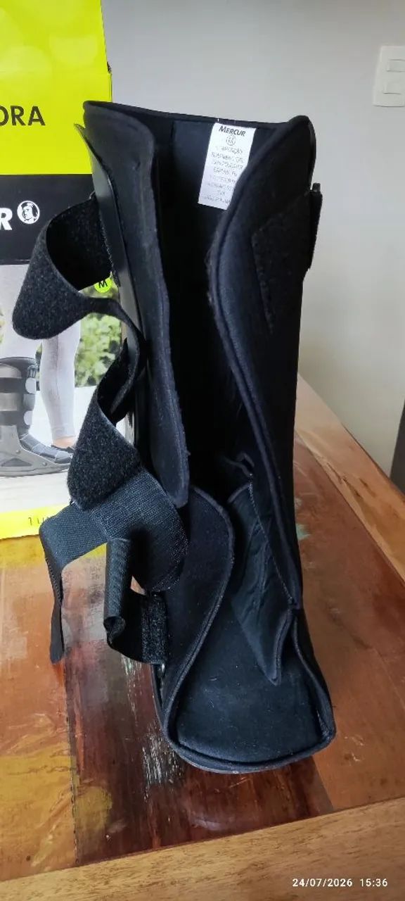 Robofoot,.bota ortopédica, Marca Mercur, a melhor. Usada 3 dias. - Foto 3