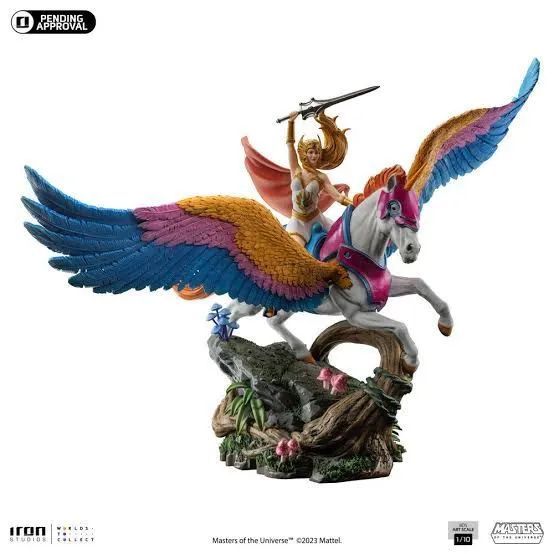 She-ra e Ventania Deluxe MOTU 1/10 Iron Studios  - Foto 3