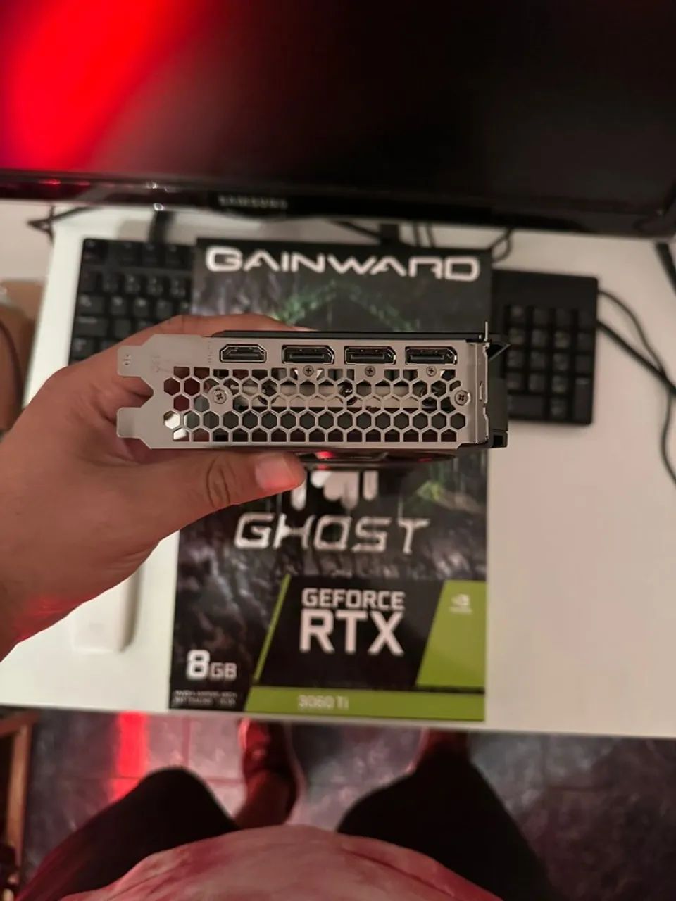 Placa de vídeo GeForce RTX Galax 3060ti 8GB - Foto 2