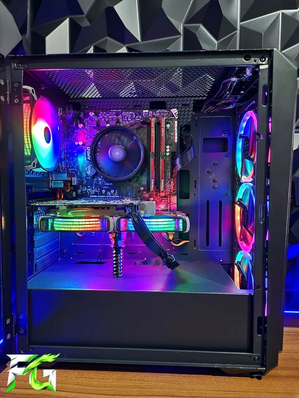 Pc Gamer Ryzen 7 2700 - GTX 1070 8GB Oc Zotac - Computadores e